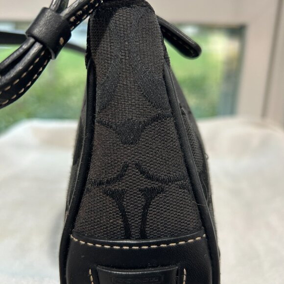 Coach vintage Black Signature Demi 6094 - Picture 6 of 8
